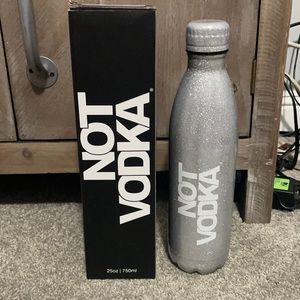 NEW — Never used — Stainless steel vacuum water bottle.